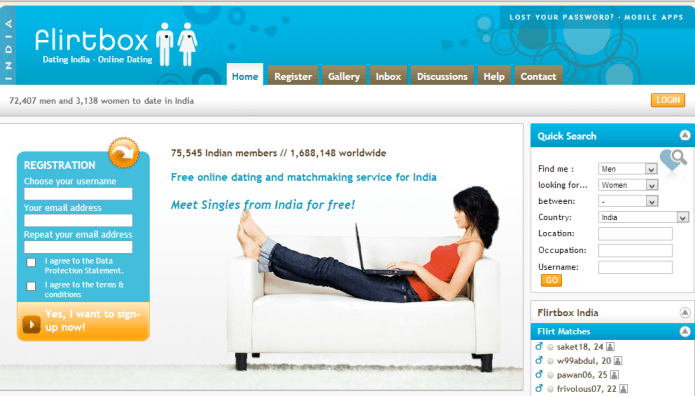 Flirtbox- Free Dating Sites In India