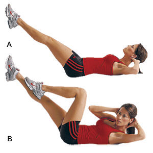 Ab Workouts Bicycle Crunch Exercise