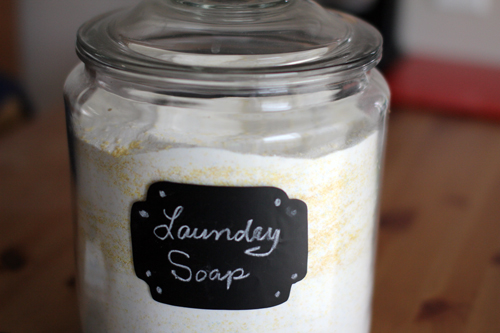 Homemade Laundry Detergents