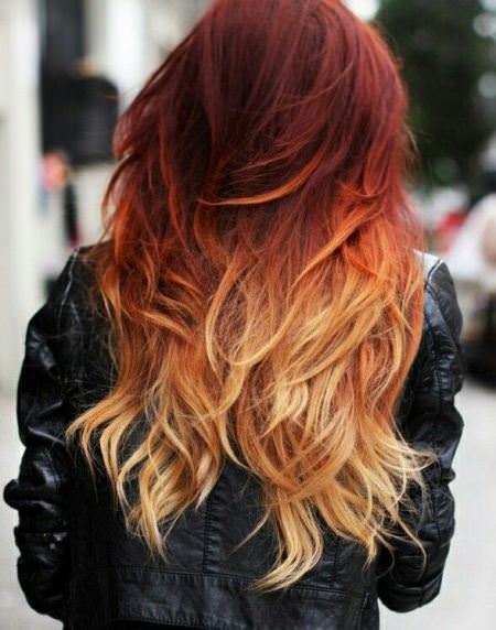 Inspired by fire ombre ombre hair ideas for blonde brown red black hair