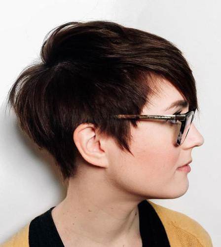 Round face fix short hairstyles for round faces