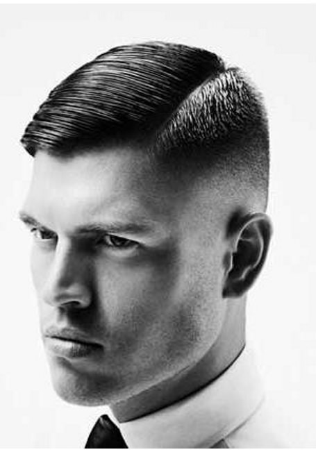 Short hair with side parts sporty haircuts for men