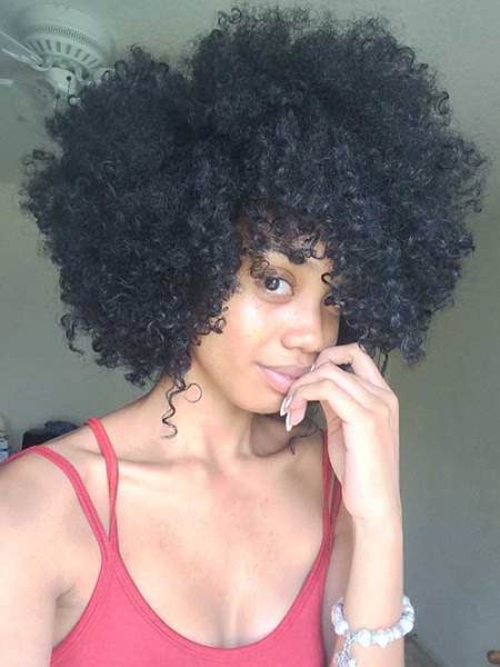 adorble konky curls black short hairstyles