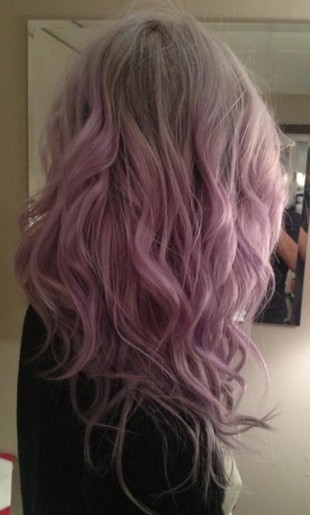 ash blonde hair with purple ombre lavender ombre hair and purple ombre