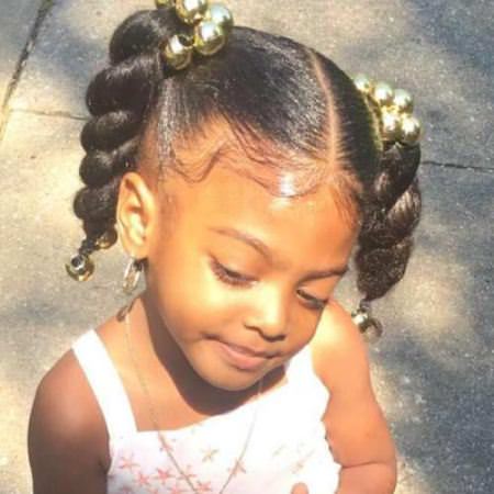 braided pigtails black girl hairstyles