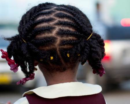 braids and ponytails black girl hairstyles