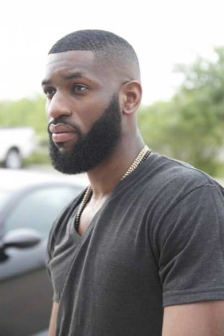 close shave with a beard black men hairstyles