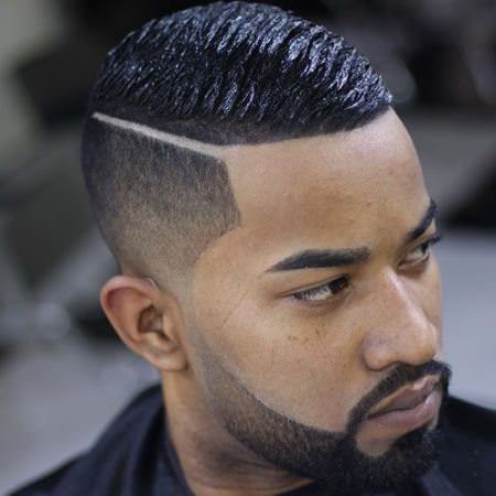 crisp line up black men hairstyles