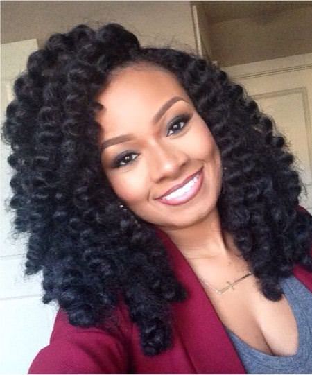 curls and crochet easy hairstyles for natural hair