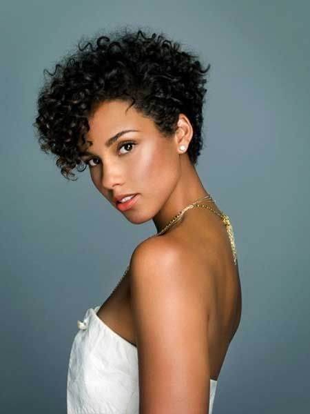 curly haircuts for black women