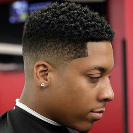 curly top fade black men hairstyles