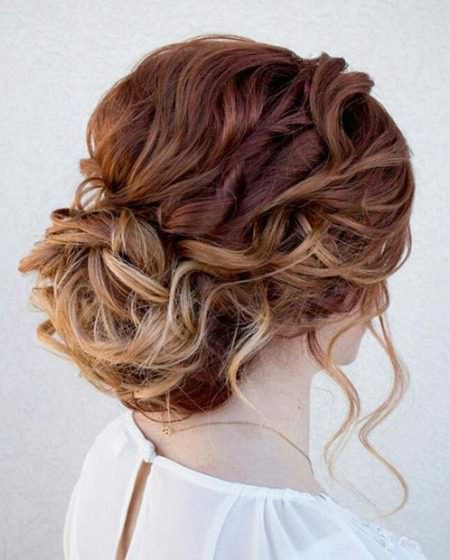 curly updos for long hair
