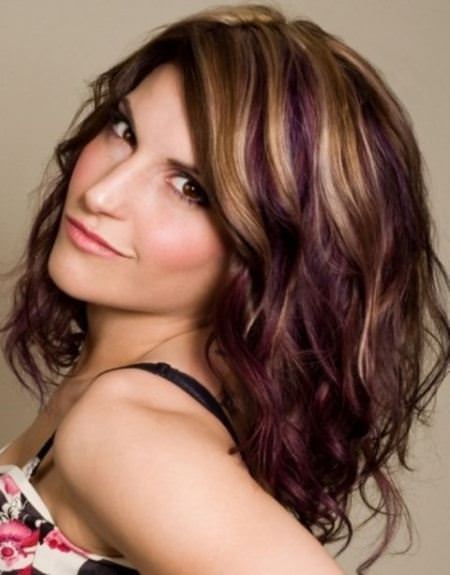 dark hair with highlights hairstyles for brown hair