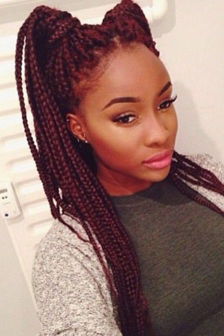 double and trouble box braids hairstyles