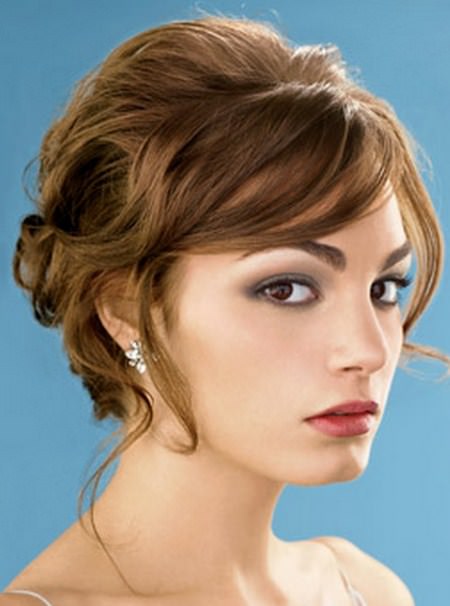 formal hairdo short hairstyles for round faces