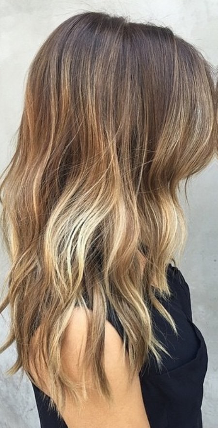 golden brown balayage hairstyles for brown hair