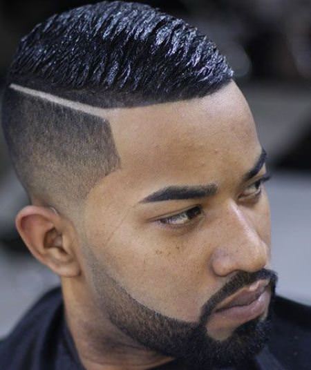 haircut with shaved side part haircuts for black men
