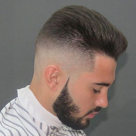 high flat top haircuts with angled front