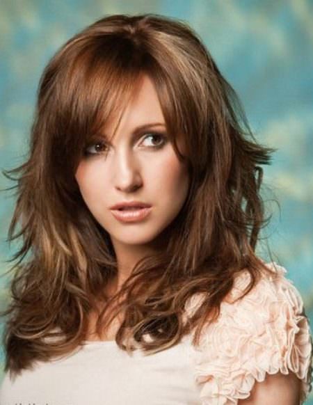 layered hairstyles with thick fringes different hairstyles with bangs