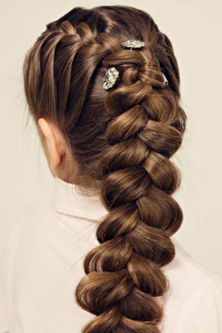 long thick braid hairstyles for long hair