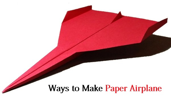 make paper airplane