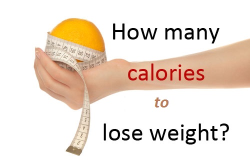 many calories to lose weight