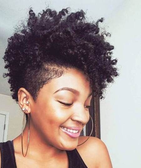 mohawk updo easy hairstyles for natural hair