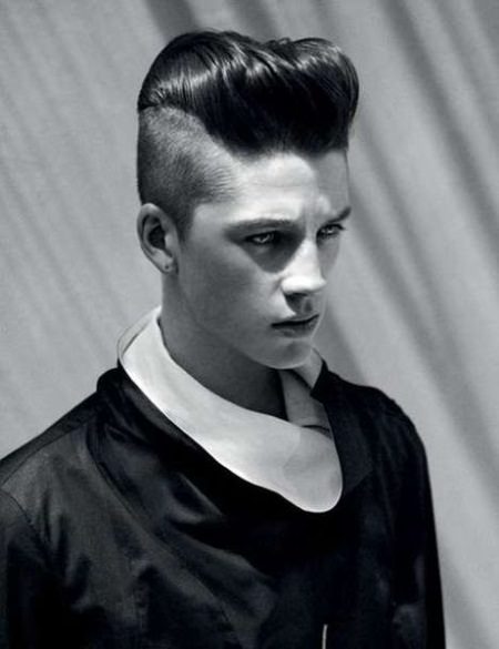 pompadour easy hairstyles for men