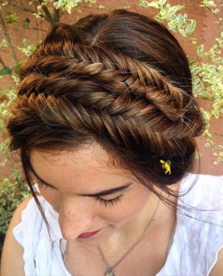 pretty princess fishtail braid creative fishtail braid hairstyles