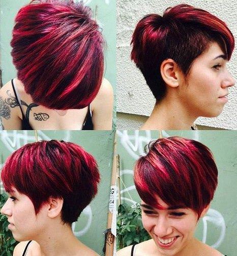 red and raven short haircuts for added oomph