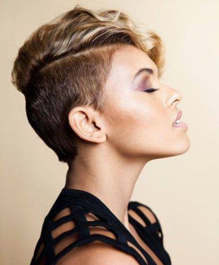 shaved sides women hairstyle different versions of the pixie