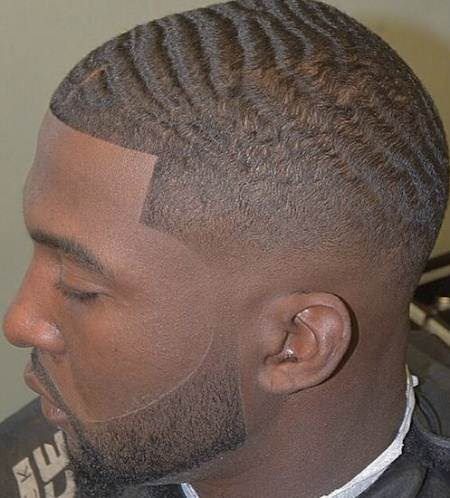 short and smooth waves haircuts for black men