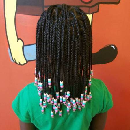 short box braids for kids