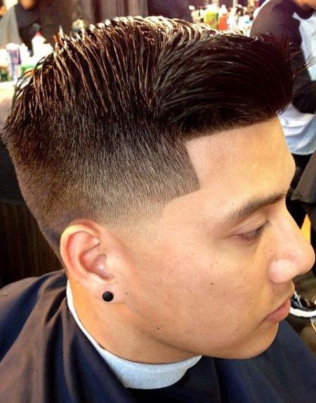 short line up sporty haircuts for men