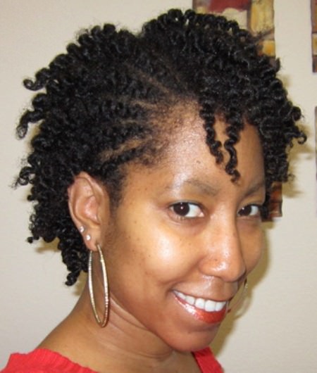 short twist out natural hairstyles