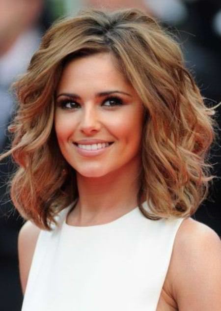shoulder length tousled look medium length haircuts for thick hair