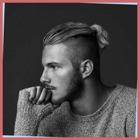 side shaved long hairstyles for men