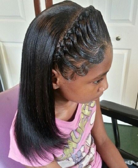 sleek half do for black girls black girl hairstyles