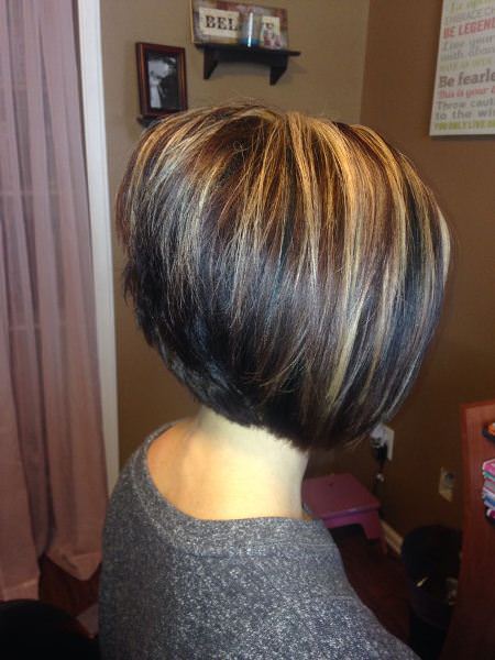 stacked A-line bob hairstyles