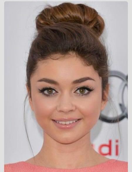 top knot hairstyles for square faces