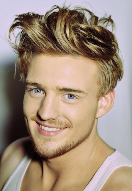 tousled volume long hairstyles for men