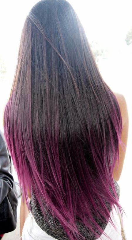 very long hair with lavender tips lavender ombre hair and purple ombre