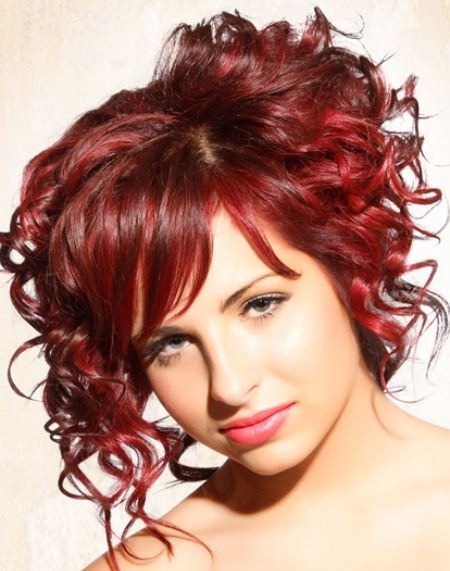 Short red natural hairstyles for short hair