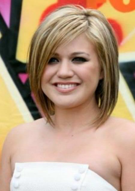 Shoulder choppy hair short hairstyles for round faces