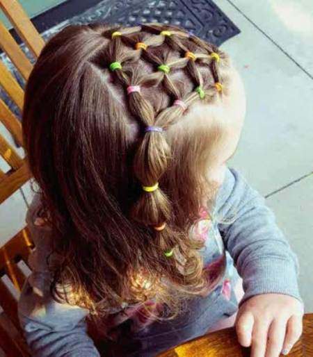 basket weave hairdo hairstyles for little girls