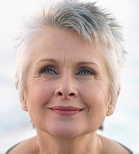 bold and spiky pixie hairstyles for women over 50