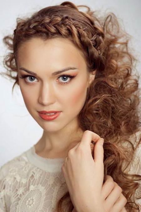 braided headband for curly hair natural curly hairstyles