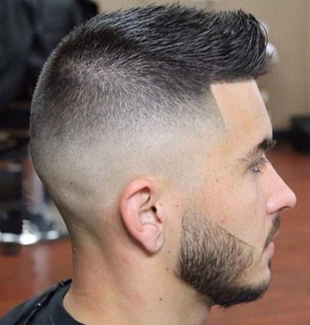 buzz haircut with fohawk fade haircuts for men