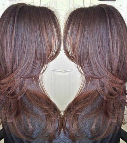chocolate fountain hairstyles for long hair