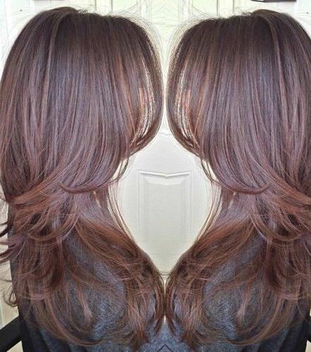 chocolate fountain hairstyles for long thin hair